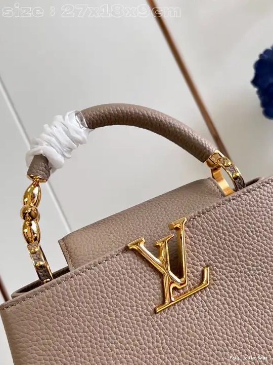 Rep ladies CAPUCINES BB-27*18*9CM VUITTON LOUIS 0705